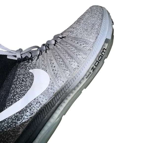 NIKE ZOOM ALL OUT FlyKnit wolf grey men’s tennis shoes sneakers size 11.5